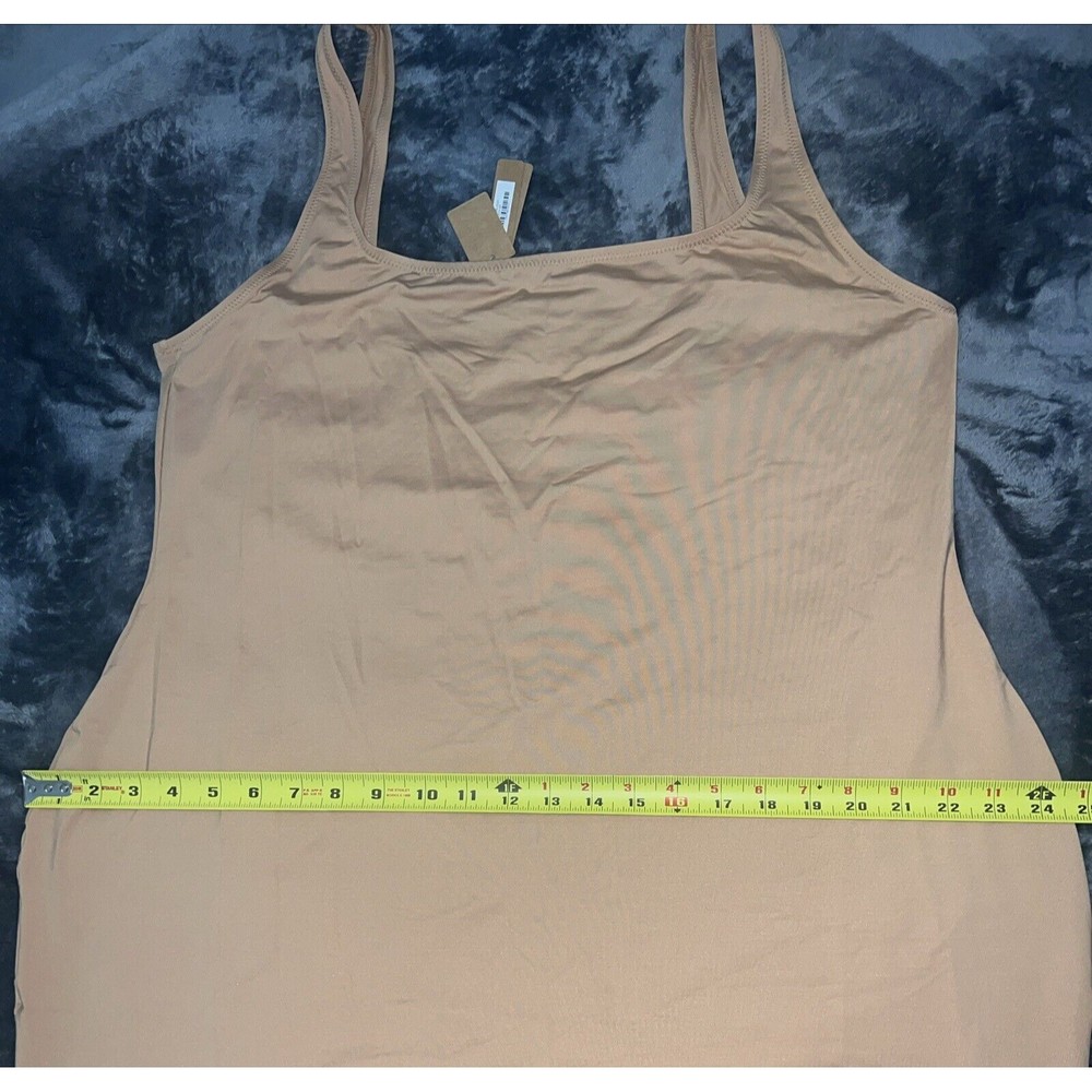 4X Skims Swim Tank Dress in Ochre SW-DRS-0005 - Picture 6 of 7